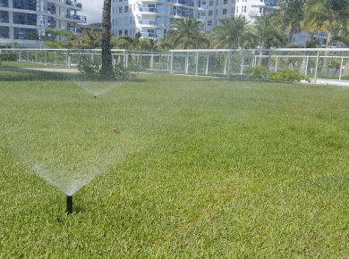 Irrigação automática e jardins inteligentes