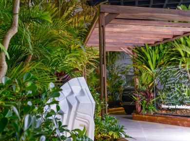 Mesa redonda da arena Casacor SC 2019 com Le Nôtre